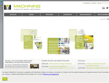 Tablet Screenshot of machining-network.com